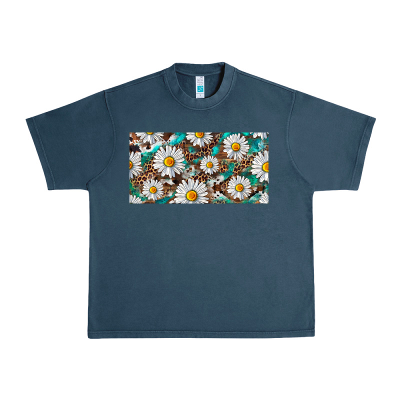 Leopard Daisy Urban Heavy Tee by RanaPortraitStore | Teevron