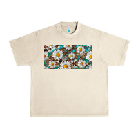 Sandshell leopard daisy Urban Heavy Tee - RanaPortraitStore