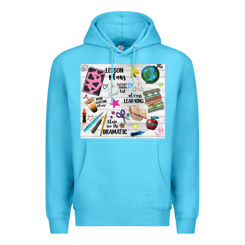 Teacher Always Learning Premium Hoodie by NancyCooperArtShop | Teevron