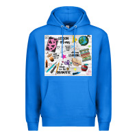 True Royal teacher always learning Premium Hoodie - NancyCooperArtShop