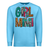 Ocean Blue girl mimi Premium Sweatshirt - NancyCooperArtShop