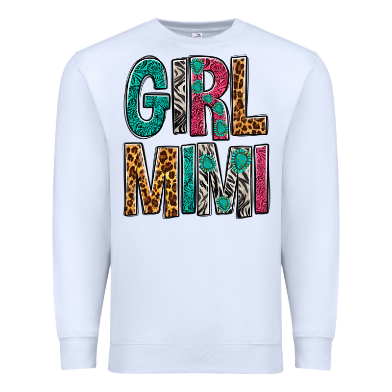 Girl Mimi Premium Sweatshirt by NancyCooperArtShop | Teevron