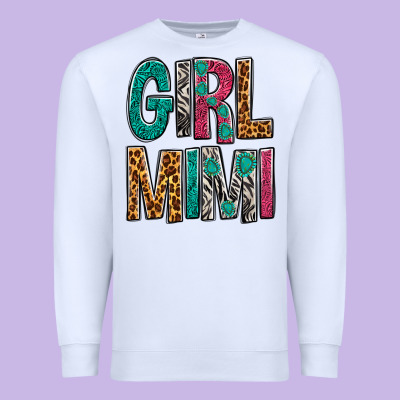Girl Mimi Premium Sweatshirt Designed By Nancycooperartshop