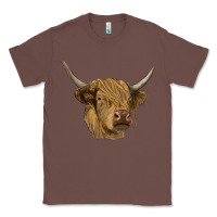 Chestnut highland cow Classic Tee - RanaPortraitStore