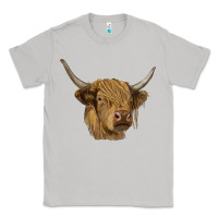Moon Dust highland cow Classic Tee - RanaPortraitStore