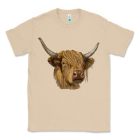 Mushroom highland cow Classic Tee - RanaPortraitStore