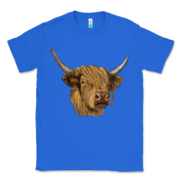 True Royal highland cow Classic Tee - RanaPortraitStore