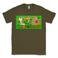 Army Green st.patricks nurse license plate template Classic Tee - BarkalooDesign