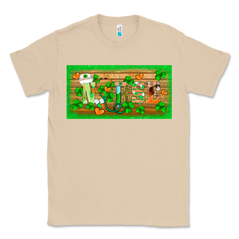 St.patricks Nurse License Plate Template Classic Tee by BarkalooDesign | Teevron