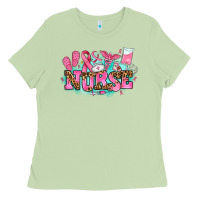 Matcha breast cancer nurse Ladies Tee - AdoDesignShop