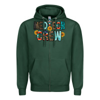 Sports Green medtech crew Zipper Hoodie - RacoonDesign