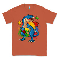 Copper autism trex Classic Tee - Zillion Design Studio