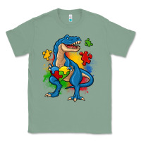 Sage autism trex Classic Tee - Zillion Design Studio
