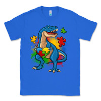 True Royal autism trex Classic Tee - Zillion Design Studio