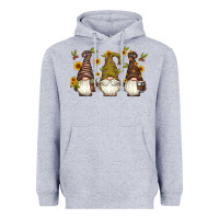 Heather Grey coffee gnomes Heavyweight Hoodie - Artiststas
