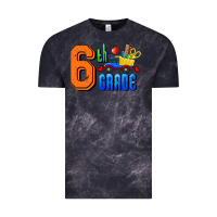 Cloud Black Sixth Grade Vintage Tee - RanaPortraitStore