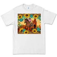 White cowgirl Premium Tee - Artiststas
