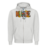 Dove Grey nurse western Zipper Hoodie - RacoonDesign