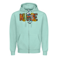 Seafoam nurse western Zipper Hoodie - RacoonDesign