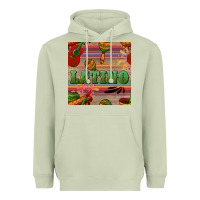 Matcha latino seamless pattern Heavyweight Hoodie - BundleAndBundleShop