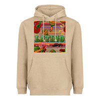 Latino Seamless Pattern Heavyweight Hoodie | Teevron