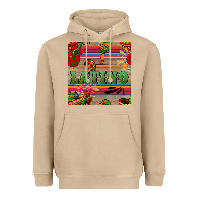 Latino Seamless Pattern Heavyweight Hoodie by BundleAndBundleShop | Teevron