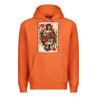 Carrot queen of hearts cowgirl Premium Hoodie - NancyCooperArtShop
