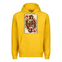 Lemon queen of hearts cowgirl Premium Hoodie - NancyCooperArtShop