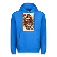 True Royal queen of hearts cowgirl Premium Hoodie - NancyCooperArtShop