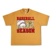 Peanut Butter baseball is my favorite season Urban Heavy Tee - texasbilliewilder