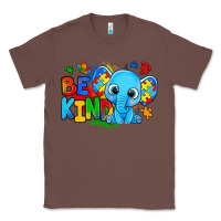 Chestnut be kind autism elephant Classic Tee - Zillion Design Studio