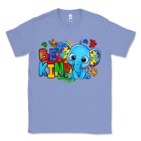 Colony Blue be kind autism elephant Classic Tee - Zillion Design Studio