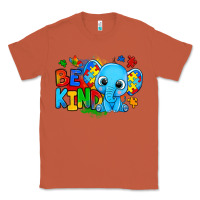 Copper be kind autism elephant Classic Tee - Zillion Design Studio