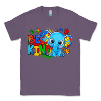 Lavender be kind autism elephant Classic Tee - Zillion Design Studio