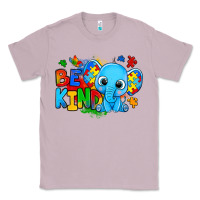 Lilac be kind autism elephant Classic Tee - Zillion Design Studio