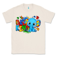 Natural be kind autism elephant Classic Tee - Zillion Design Studio