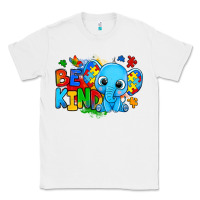 White be kind autism elephant Classic Tee - Zillion Design Studio