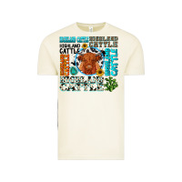 Vintage Arctic highland cattle Vintage Tee - texasbilliewilder