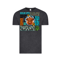 Vintage Black highland cattle Vintage Tee - texasbilliewilder