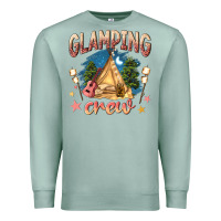 Seafoam glamping crew Premium Sweatshirt - NancyCooperArtShop