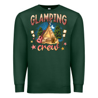 Sports Green glamping crew Premium Sweatshirt - NancyCooperArtShop