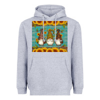 Heather Grey coffee gnomes Heavyweight Hoodie - Artiststas