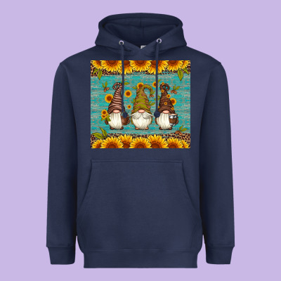 Coffee Gnomes Heavyweight Hoodie Designed By Artiststas
