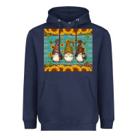 Navy coffee gnomes Heavyweight Hoodie - Artiststas
