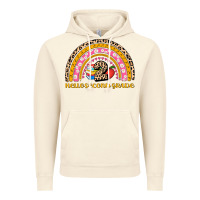 Vintage Artic back to school rainbow hello second grade Vintage Hoodie - AdoDesignShop