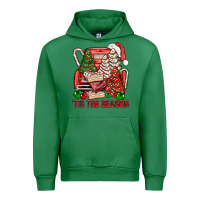 Emerald Tis The Season Christmas Cakes Truck Urban Hoodie - BundleAndBundleShop
