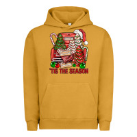 Pigment Peanut Butter Tis The Season Christmas Cakes Truck Urban Hoodie - BundleAndBundleShop