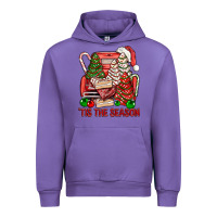 Tulip Tis The Season Christmas Cakes Truck Urban Hoodie - BundleAndBundleShop