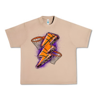Burro basketball lightning bolt Urban Heavy Tee - Zillion Design Studio
