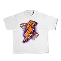 Lunar Rock basketball lightning bolt Urban Heavy Tee - Zillion Design Studio